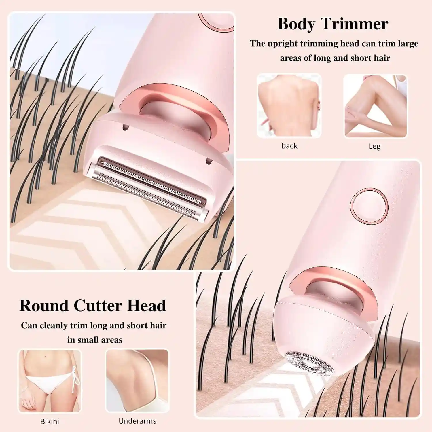 6a69f2f9519c5 Lady Shaver double headed e - Image 1